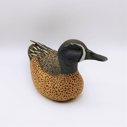 Blue Winged Teal Reduced to $1495 at Hunter Wolff Gallery